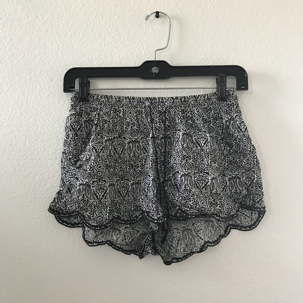 Tribal print shorts
